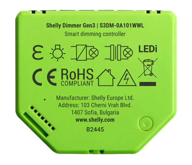 Shelly Ściemniacz światła WiFi Dimmer Gen3 - 1347490 - zdjęcie 3